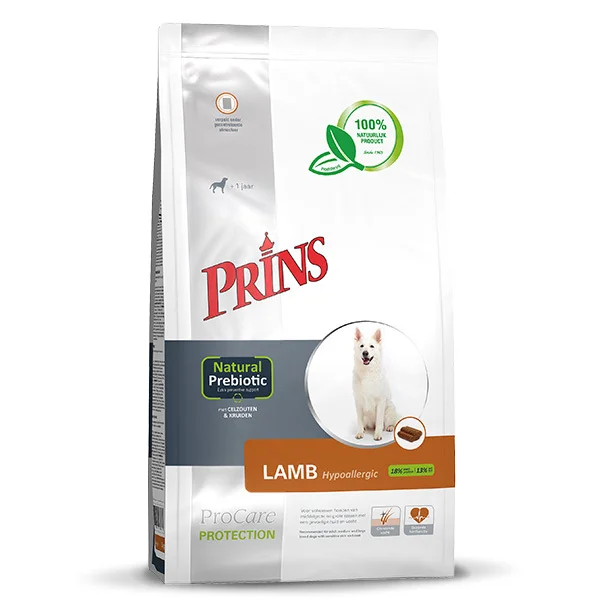 Prins ProCare Protection Lamb Hypoallergic студено пресована хипоалергенна храна за кучета с агнешко за чувствителна кожа и козина