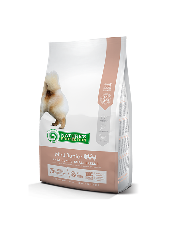 Храна за кученца от малки породи Nature’s Protection Mini Junior