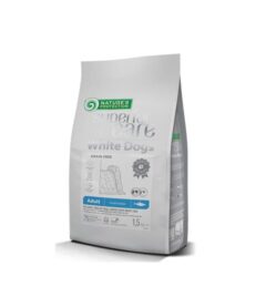 Nature`s Protection White dogs Grain Free With Herring Adult Small Breed- храна за бели кучета с херинга