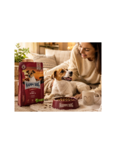 Happy Dog Sensible Mini Africa суха храна за малки кучета с щраус и картофи