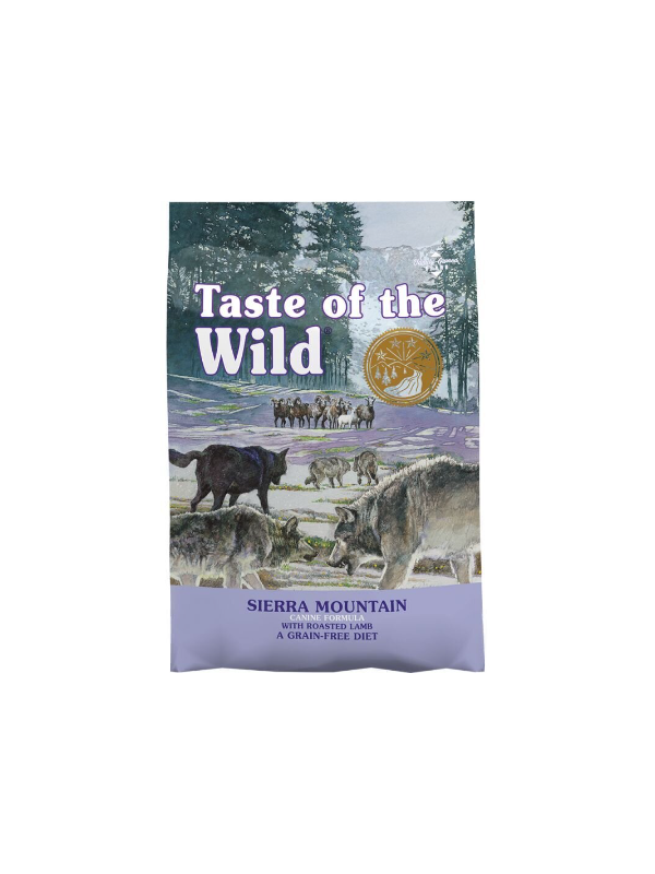 Taste of the Wild Sierra Mountain беззърнена храна за кучета с агнешко