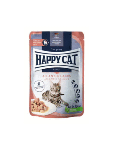 Happy cat Meat in Sauce – Culinary Atlantic Salmon-Храна за котки със сьомга в сос
