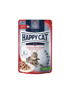 Happy cat Meat in Sauce – Culinary Bavarian Beef-мокра храна с говеждо
