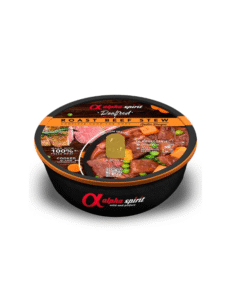Alpha Spirit Real Food - Мокра храна за кучета купа с яхния от телешко месо 280 гр
