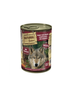 NATURAL Greatness rabbit with venison - консерва за куче Заек и Дивеч с моркови, маслини и амарант 400 гр