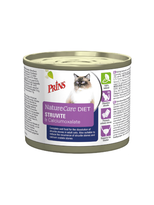 Prins NatureCare Diet Struvite & Calciumoxalate мокра диетична храна за котки със струвитни и калциево-оксалатни камъни