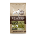 "QUATTRO Junior Duck суха храна с патица за кученца от дребни породи"