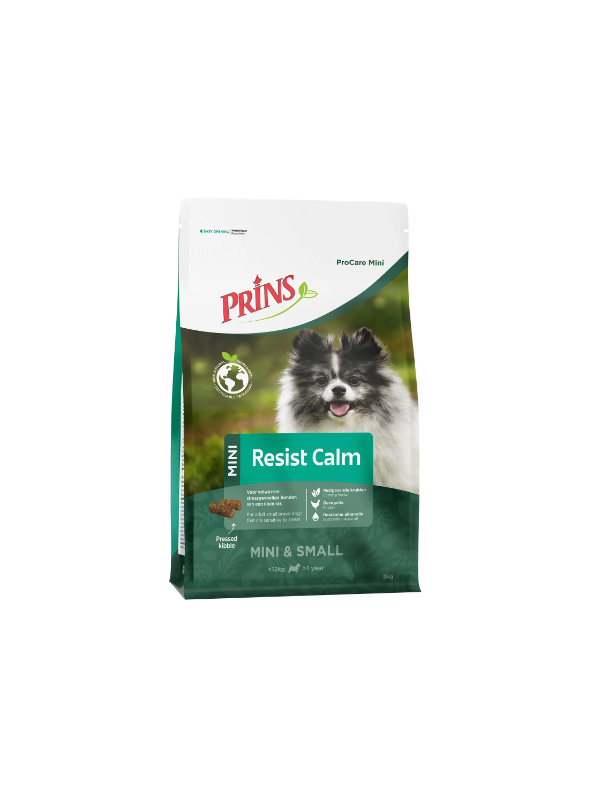 Prins ProCare Mini Resist Calm пресована суха храна за кучета от малки породи, чувствителни към стрес
