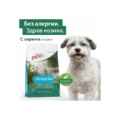 „Без алергии. Здрава козина. Щастливо куче.“