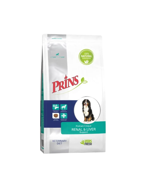 Prins ProCare Veterinary Diet Renal & Liver Support суха ветеринарна храна за кучета