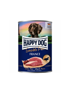 Happy Dog Sensible Pure France – Duck е консерва за кучета само с патешко месо.