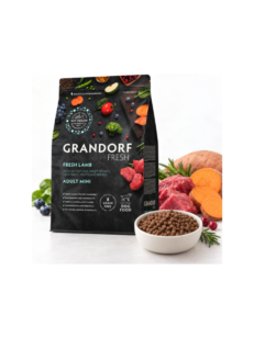 Прясно агнешко и сладки картофи Grandorf Fresh Lamb Adult Mini